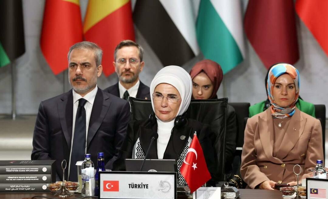 Erdoğan First Lady: "Többet kell tennünk, mint könnyeket hullatni a mészárlás megállításáért"