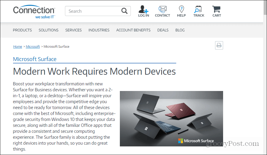 a Microsoft viszonteladói webhelye