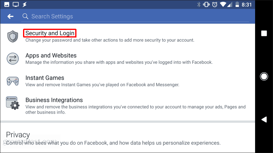 facebook biztonság és bejelentkezés