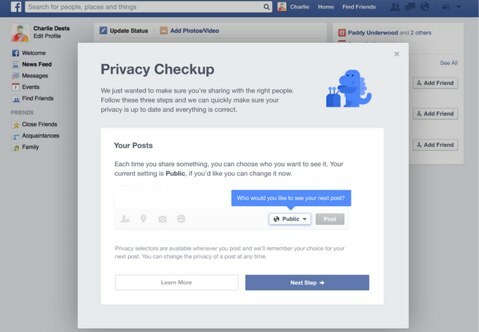 facebook adatvédelmi ellenőrzés