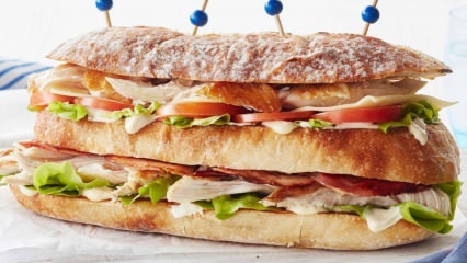 Hogyan készül a Club Sandwich? Klub szendvics recept otthon