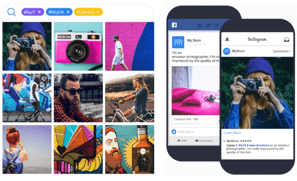 A Yotpo lehetővé teszi az Instagram-fotók gyűjtését, kurálását, címkézését és megjelenítését a közösségi és az e-kereskedelmi webhelyen.