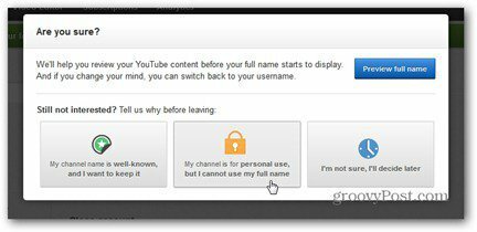 youtube valódi név megtagadja a teljes név használatát