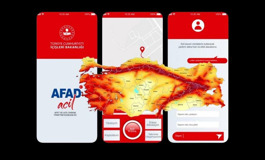 Megkérdőjelezték a ház földrengésveszélyét az AFAD alkalmazásból? Földrengés térkép alkalmazás az AFAD-tól