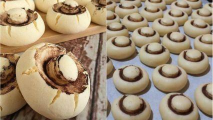 Hogyan lehet elkészíteni a legegyszerűbb gombás sütit? Gombás süti praktikus módja
