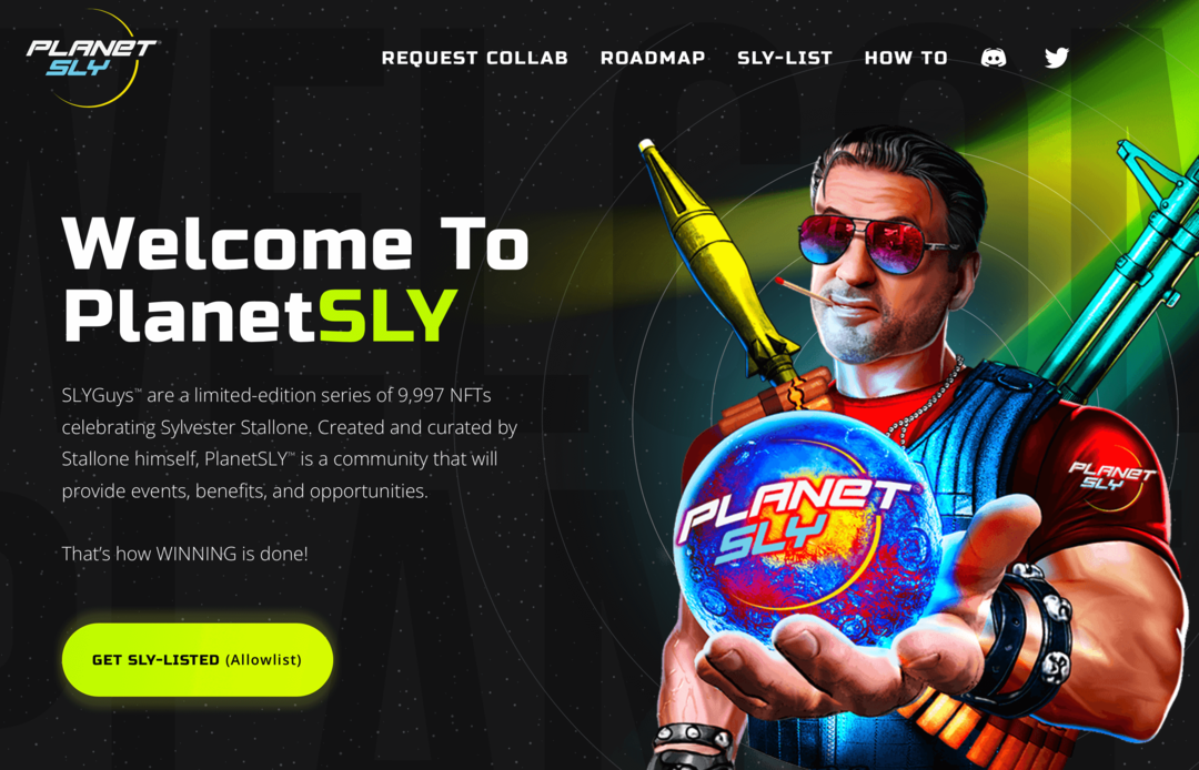 Kép a PlanetSLY webhelyről