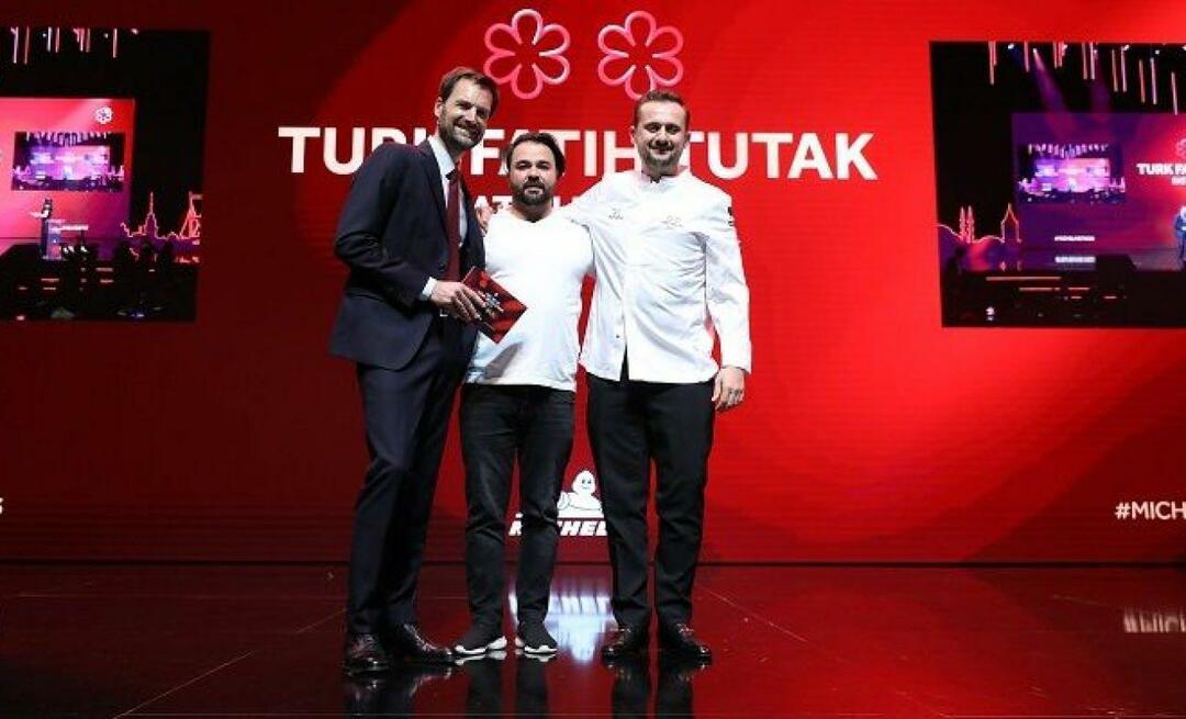 A török ​​gasztronómiai sikert világszerte elismerték! A történelem során először kapott Michelin-csillagot
