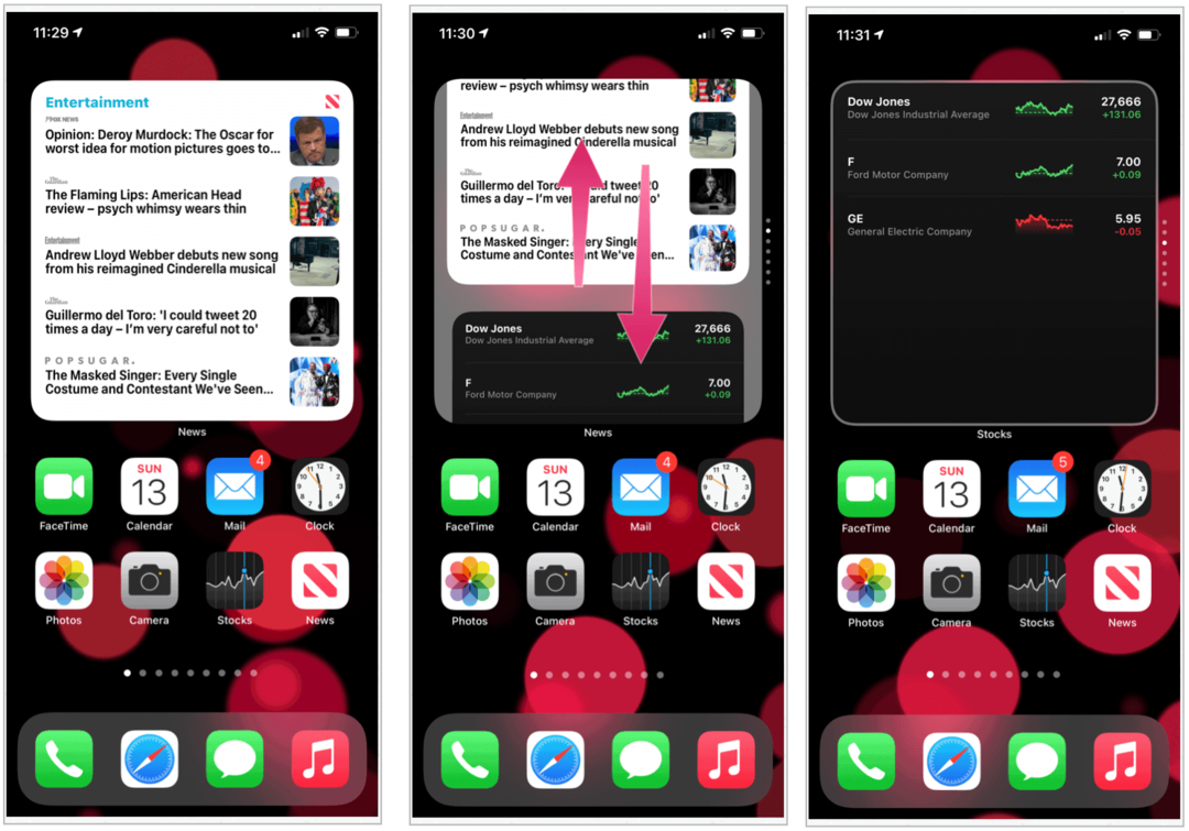 Widgetek használata az iOS 14 alkalmazásban iPhone-on