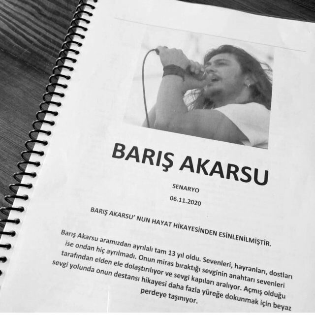 Barış Akarsu néhai művész élete filmvé változik ...