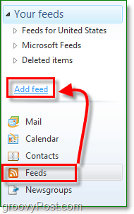 adjon hozzá egy rss-hírcsatornát a Windows Live Mail alkalmazáshoz
