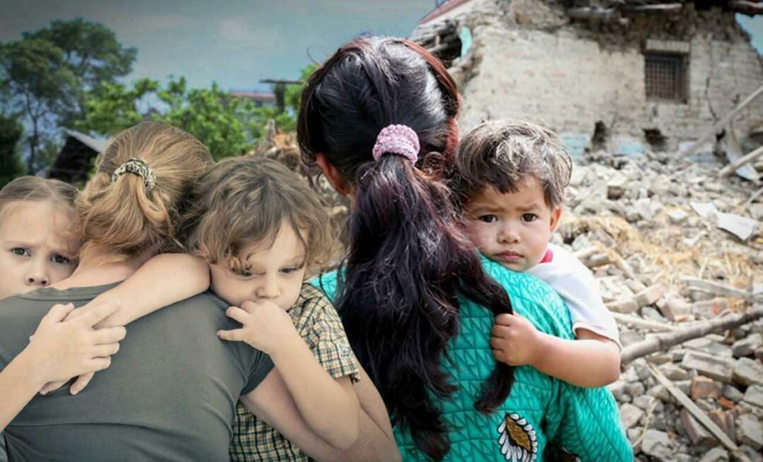 Milyen pszichológiai hatásai vannak a földrengésnek a gyerekekre? Hogyan bánjunk velük?