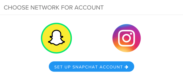 Kapcsolja össze Snapchat-fiókját a Snaplytics szolgáltatással.