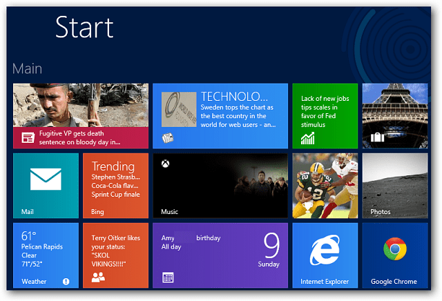 Kapcsolja ki a Windows 8 Live Tile értesítéseket