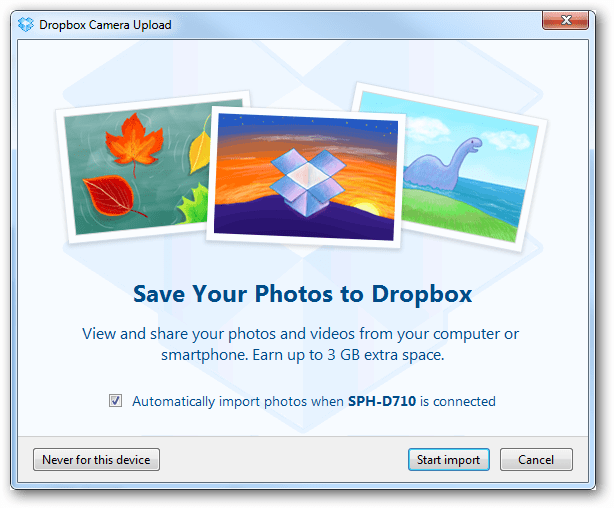 Letiltja a Fotók automatikus mentését a Dropboxba