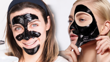 Milyen előnyei vannak a fekete maszknak? A fekete maszk bőrre felhordásának módszere