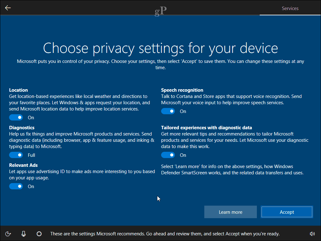 Mennyire kémkedik a Windows 10?
