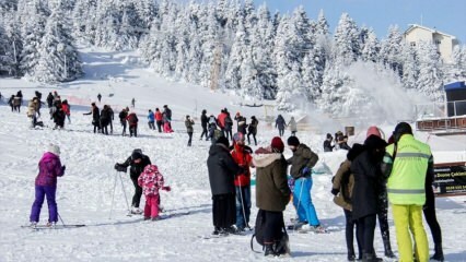 A hóvastagság meghaladta az 1 métert Uludağban