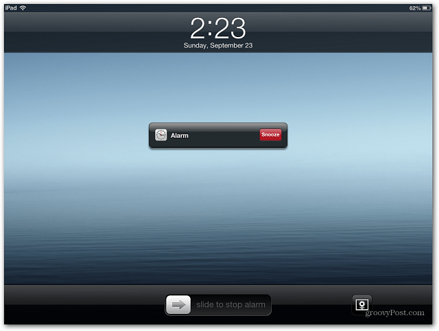 Állítsa az iOS 6 riasztást úgy, hogy bármilyen dallal ébresszen