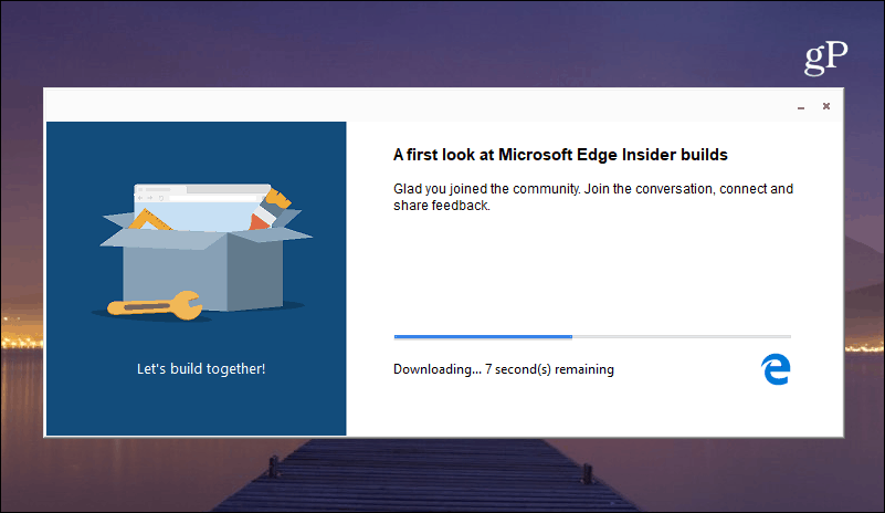 Az Edge Chromium Windows 10 telepítése