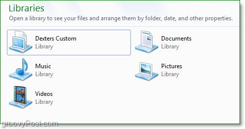 A Windows 7 könyvtárak nagyszerűen alkalmazhatók mappák rendezése nélkül