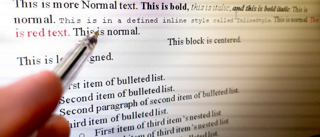 Hogyan lehet engedélyezni és beállítani a Microsoft Word betűkészleteinek kernelését