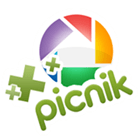 Picasa Webalbumok + Picnik logó