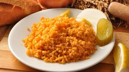 Hogyan készítsünk legegyszerűbb bulgur pilafot? A bulgur pilaf tippei