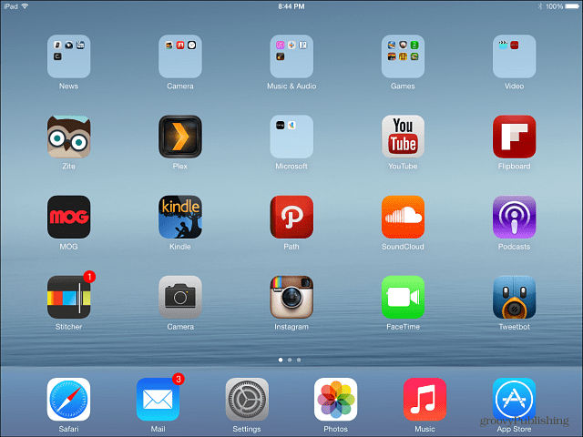Felújított iPad iOS 7