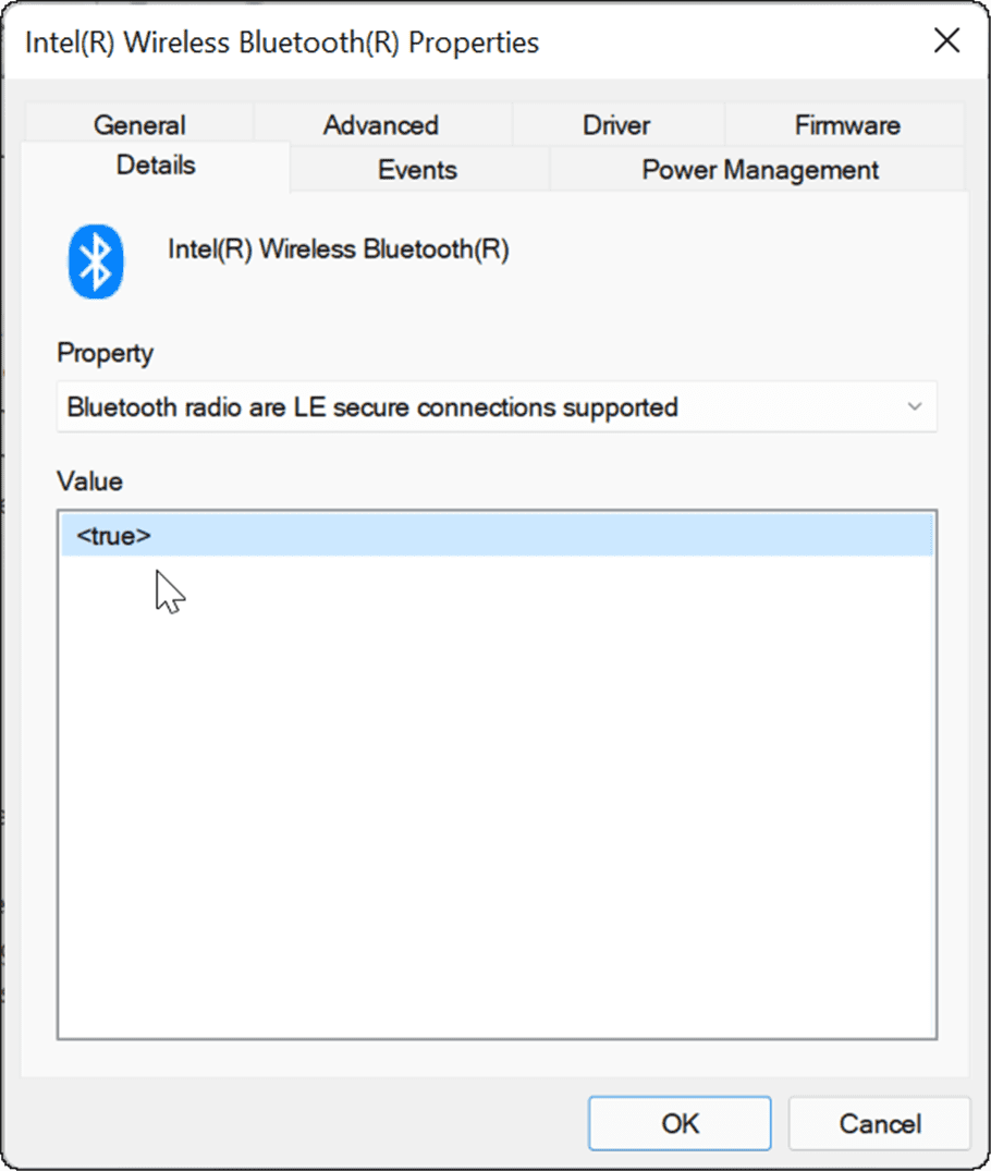 A Bluetooth rádió LE biztonságos támogatott