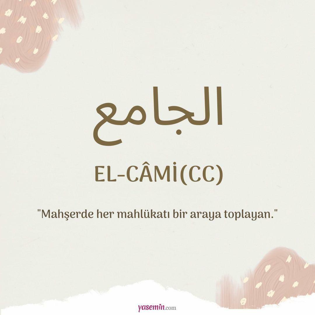Mit jelent a Al-Cami (c.c)?