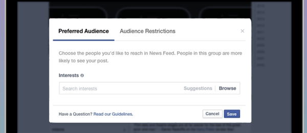 facebook közönség optimalizálás