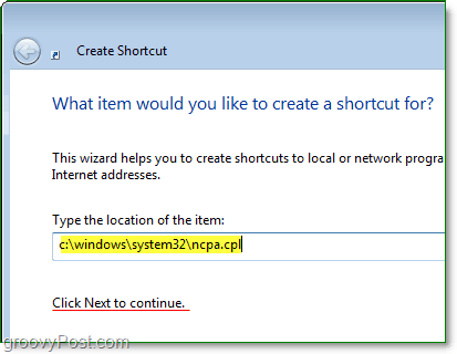 a c: Windows system32ncpa.cpl fájlt használja a hálózati kapcsolatok gyors megnyitásához