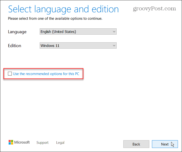 válassza ki a Windows 11 nyelvét