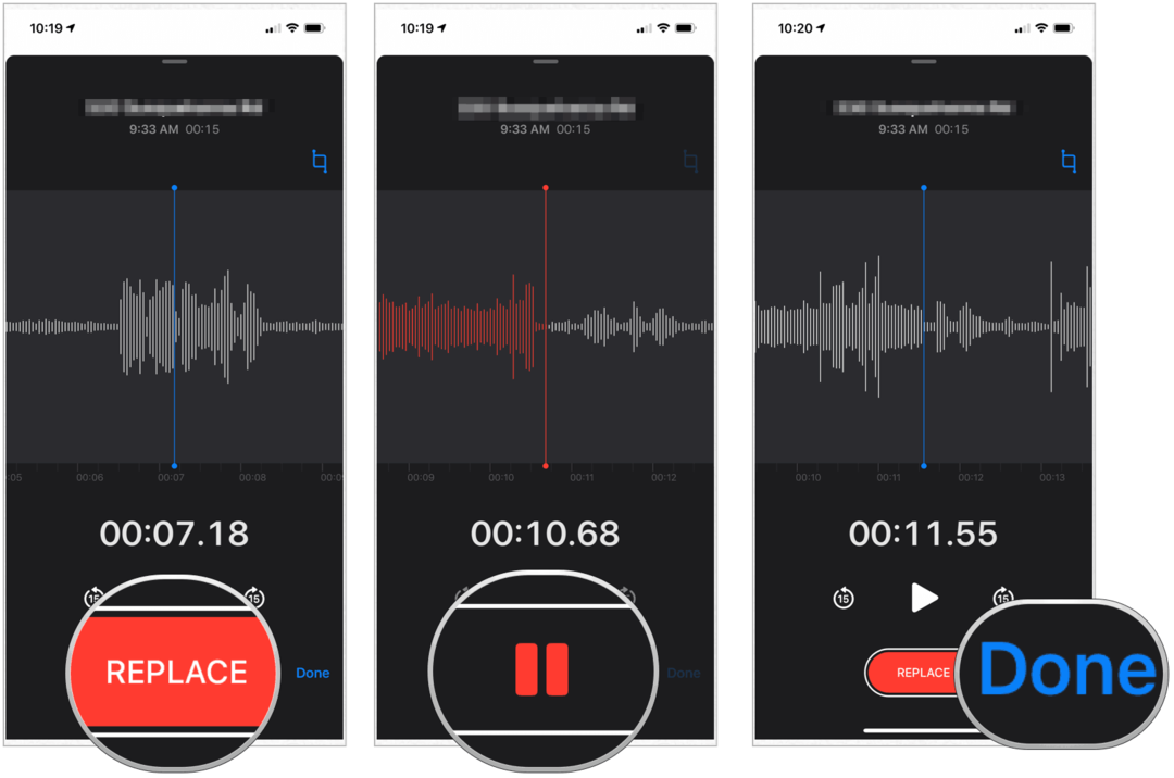 Az iPhone Voice Memos felváltja a hangot