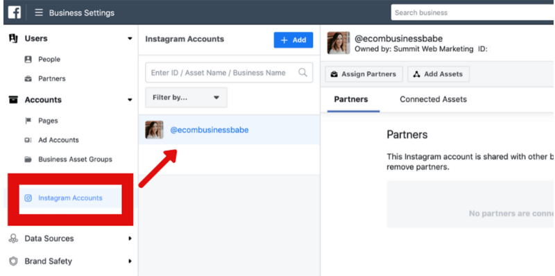 hogyan lehet eltávolítani az Instagram-fiókot a Facebook Business Manager-ből