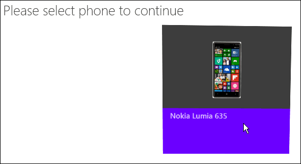 Állítsa vissza a Windows Phone alkalmazást
