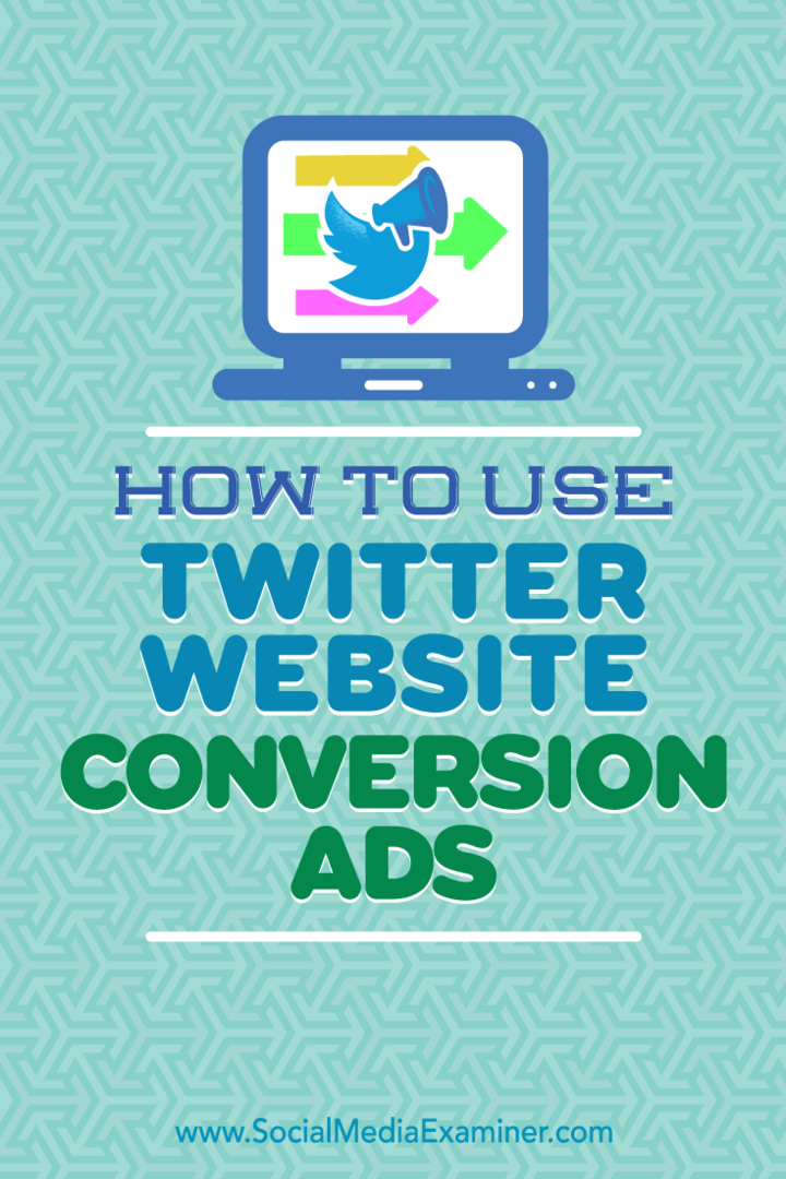 Tippek a Twitter webhely-konverziós hirdetések használatának megkezdéséhez.