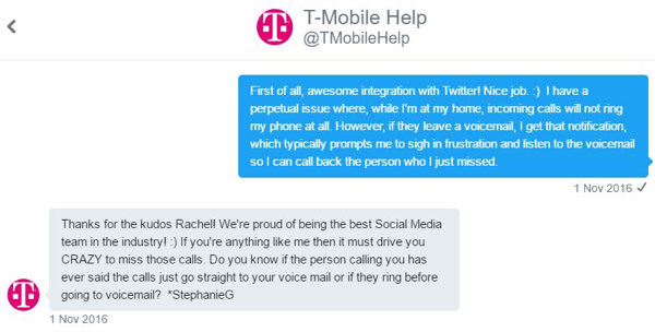 A T-Mobile ügyfélszolgálati munkatársa egymással és nullával léphetett kapcsolatba velem a kérdésemben.