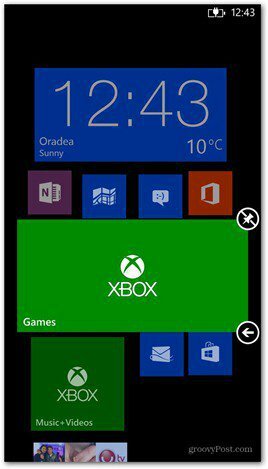 A Windows Phone 8 testreszabhatja a 4. csempét