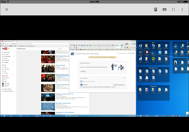 távirányítás a Windows 8.1 PC-be