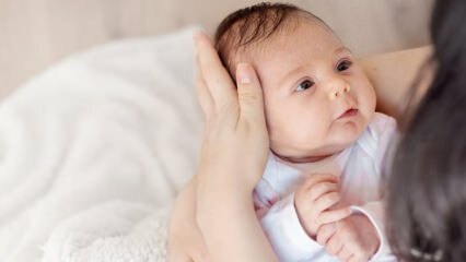 Miért pirul a csecsemők szeme, mit kell tenni?