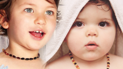 Mi az a sárga nyaklánc csecsemők számára? A sárga nyaklánc előnyei csecsemők számára