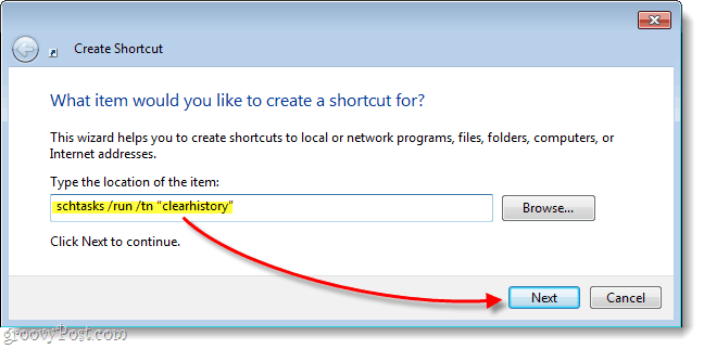 hogyan lehet egy Windows feladatot parancsiká változtatni