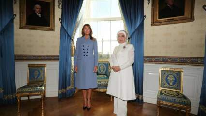 Első Lady Erdogan ruházati stílusa szerepel a világ listán! A legstílusosabb első hölgyek a világon