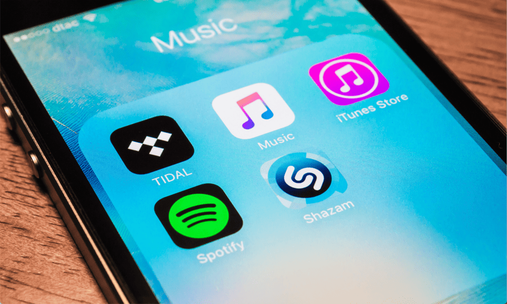 A Shazam használata az Apple Music Classical alkalmazással
