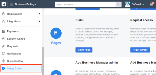 Használja a Facebook Business Manager alkalmazást, 25. lépés.