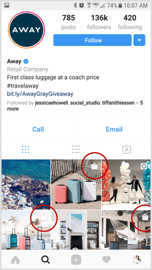 instagram vásárolható bejegyzés az üzleti profilra