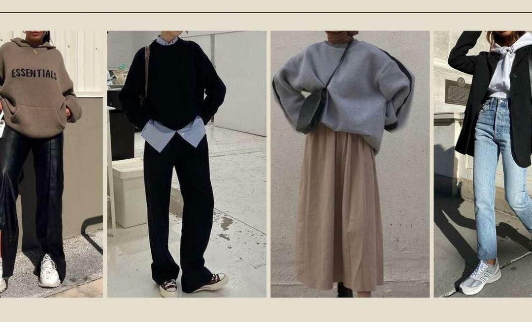 Hogyan kombináljuk a pulóvereket? 5 különböző módja a pulóverek kombinálásának