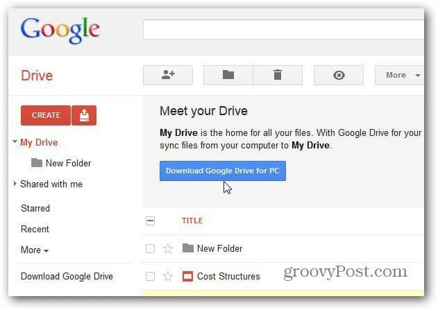 Letöltés a Google-Drive