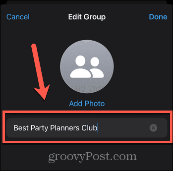 Whatsapp szerkesztette a csoport nevét